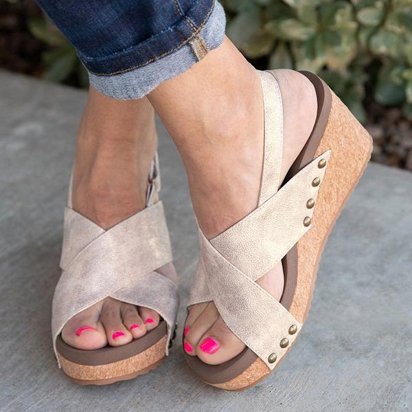 Vintage Wedge Sandal Shoes Sandals Pavacat 