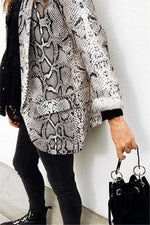 Virgin Forest Animal Pattern Cardigan - Leopard Jacket Pavacat 