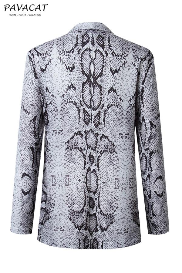Virgin Forest Animal Pattern Cardigan - Leopard Jacket Pavacat 