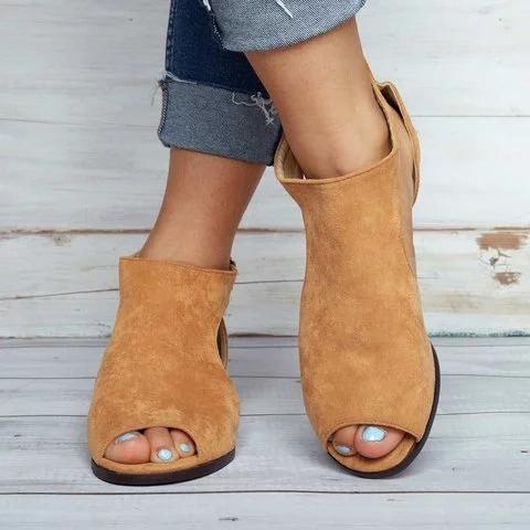 Wedges Ankle Strap Peep Toe Wedge Sandals Sandals Pavacat US5.5(LABEL SIZE 35) Brown 